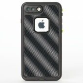 Ultradunne gradatielijnen in zwart en wit (Achterkant)