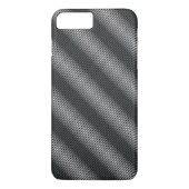 Ultradunne gradatielijnen in zwart en wit Case-Mate iPhone case (Achterkant)