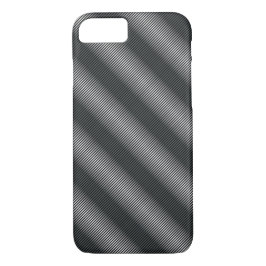 Ultradunne gradatielijnen in zwart en wit Case-Mate iPhone case