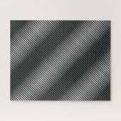 Ultradunne gradatielijnen in zwart en wit legpuzzel (Horizontaal)