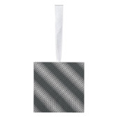 Ultradunne gradatielijnen in zwart en wit ornament (Rechts)