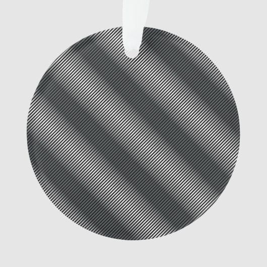 Ultradunne gradatielijnen in zwart en wit ornament (voorkant)