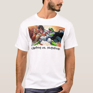 Ultrafrog vs. Nutsfuratu T-shirt