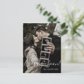 Ultrageluid Fotoscript binnenkort verkrijgbaar zwa Aankondigingskaart (Staand voorkant)