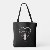 Ultrageluid scannen tote bag (Achterkant)