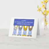 Ultrageluidstechnicus - Waardedag oktober Kaart (Gele Bloem)