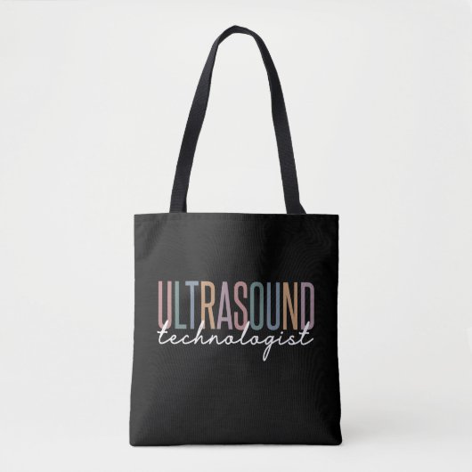 Ultrageluidtechnologie Tote Bag (Voorkant)