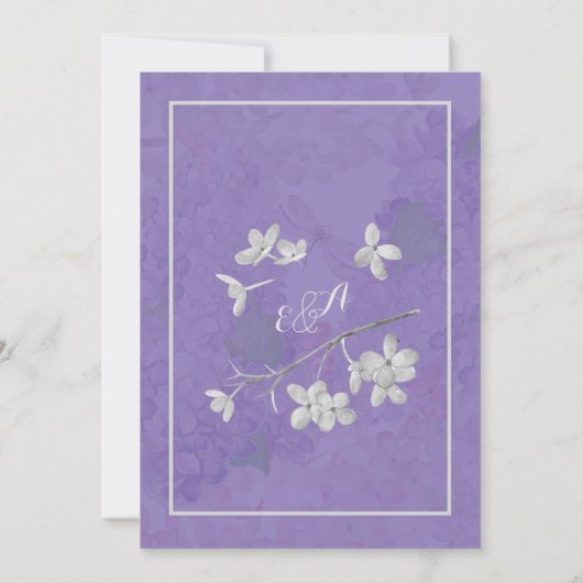 UltraLilacs in Bloei Kaart (Achterkant)