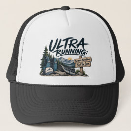 Ultralopen Omdat Marathons Te Snel Eindigen Trail Trucker Pet