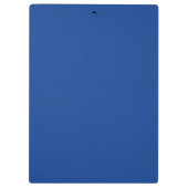 "Ultramarien blauw" Klembord (Achterkant)