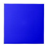 Ultramarien blauw tegeltje (Voorkant)