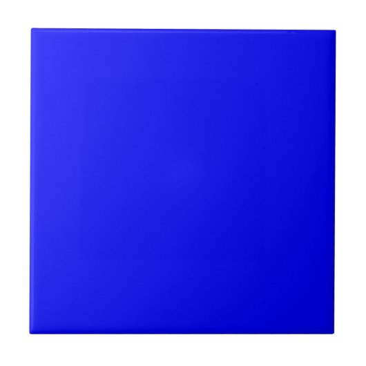 Ultramarien blauw tegeltje (Voorkant)