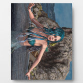 Ultramarijn Zeemeermin Fotoplaat (Voorkant)