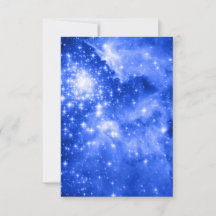 Ultramarine Blue Stars Celestial Foto