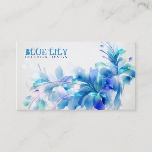 Ultramarine Lily Visitekaartje (Voorkant)