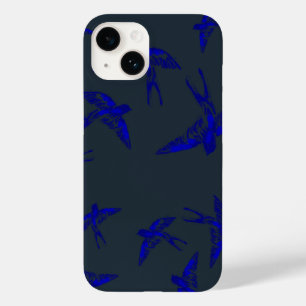 Ultramarine Swallow iPhone 14 Hoesje
