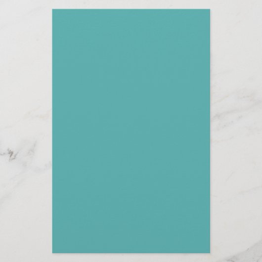 Ultramarine Turquoise Blue Solid Color Background (Voorkant)