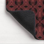 Ultramod Art Deco Mousepad, donkerrood Muismat (Hoek)