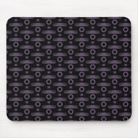 Ultramodern Abstract Mousepad, Paars Muismat (Voorkant)