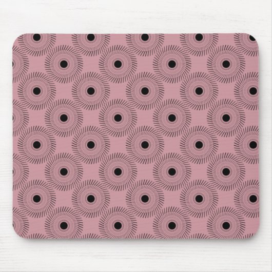 Ultramodern Charm Mousepad, Roze Muismat (Voorkant)