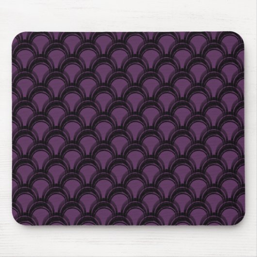 Ultramodern Glamor Mousepad, Eggplant Muismat (Voorkant)