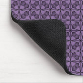 Ultramodern Retro Mousepad, Paars Muismat (Hoek)