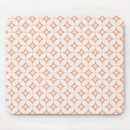Ultramodern Sophistication Mousepad, Peach Muismat (Voorkant)