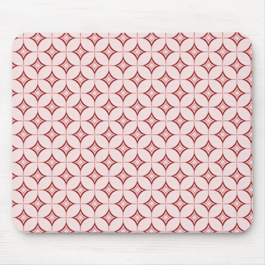 Ultramodern Sophistication Mousepad, Red Muismat (Voorkant)