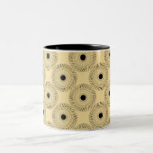 Ultramoderne Charm-Mok, Champagne Tweekleurige Koffiemok (Center)
