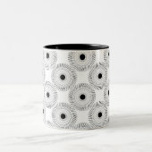 Ultramoderne Charm-Mok, Ivoorkust Tweekleurige Koffiemok (Center)
