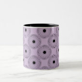 Ultramoderne Charm-Mok, lavender Tweekleurige Koffiemok (Center)