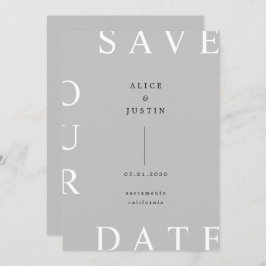 ultramoderne indeling De datum opslaan Kaart