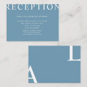 ultramoderne Kaart voor ontvang van de lay-out (Voorkant / Achterkant)