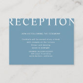 ultramoderne Kaart voor ontvang van de lay-out (Voorkant)