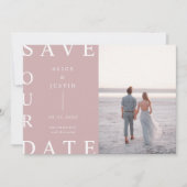 ultramoderne lay-outfoto sparen de Datum Kaart (Voorkant)