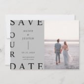 ultramoderne lay-outfoto sparen de Datum Kaart (Voorkant)