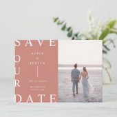 ultramoderne lay-outfoto sparen de Datum Kaart (Staand voorkant)