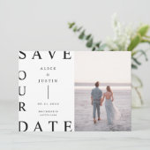 ultramoderne lay-outfoto sparen de Datum Kaart (Staand voorkant)