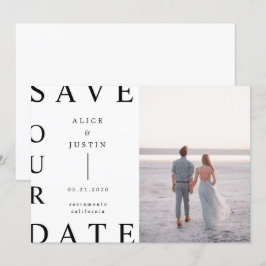 ultramoderne lay-outfoto sparen de Datum Kaart