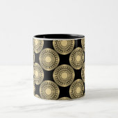 Ultramoderne perfecte Mok, goud Tweekleurige Koffiemok (Center)