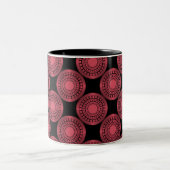 Ultramoderne perfecte Mok, magenta Tweekleurige Koffiemok (Center)