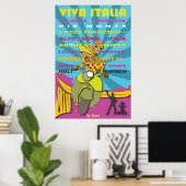 UltraPop Vintage Poster (Thuiskantoor)