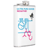 Ultrapure koffie. Negatief. Heupfles (Rechts)