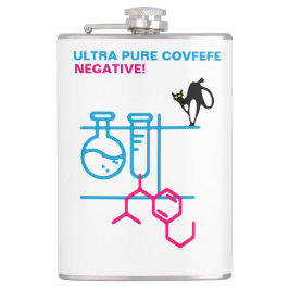 Ultrapure koffie. Negatief. Heupfles