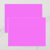 ultraroze kleur briefkaart (Voorkant / Achterkant)