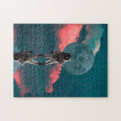 Ultraruimteastronaut Kunstruimte Legpuzzel (Horizontaal)