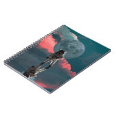 Ultraruimteastronaut Kunstruimte Notitieboek (Linkerzijde)