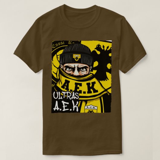 Ultras AEK T-shirt (Design voorkant)
