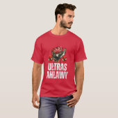 ULTRAS AHLAWY Al Ahly Football Club Fans Egyptisch T-shirt (Voorkant volledig)