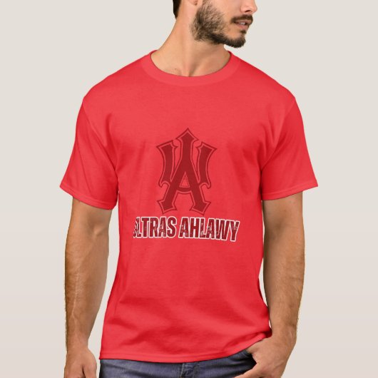 ULTRAS AHLAWY Al Ahly Football Club Fans Egyptisch T-shirt (Voorkant)